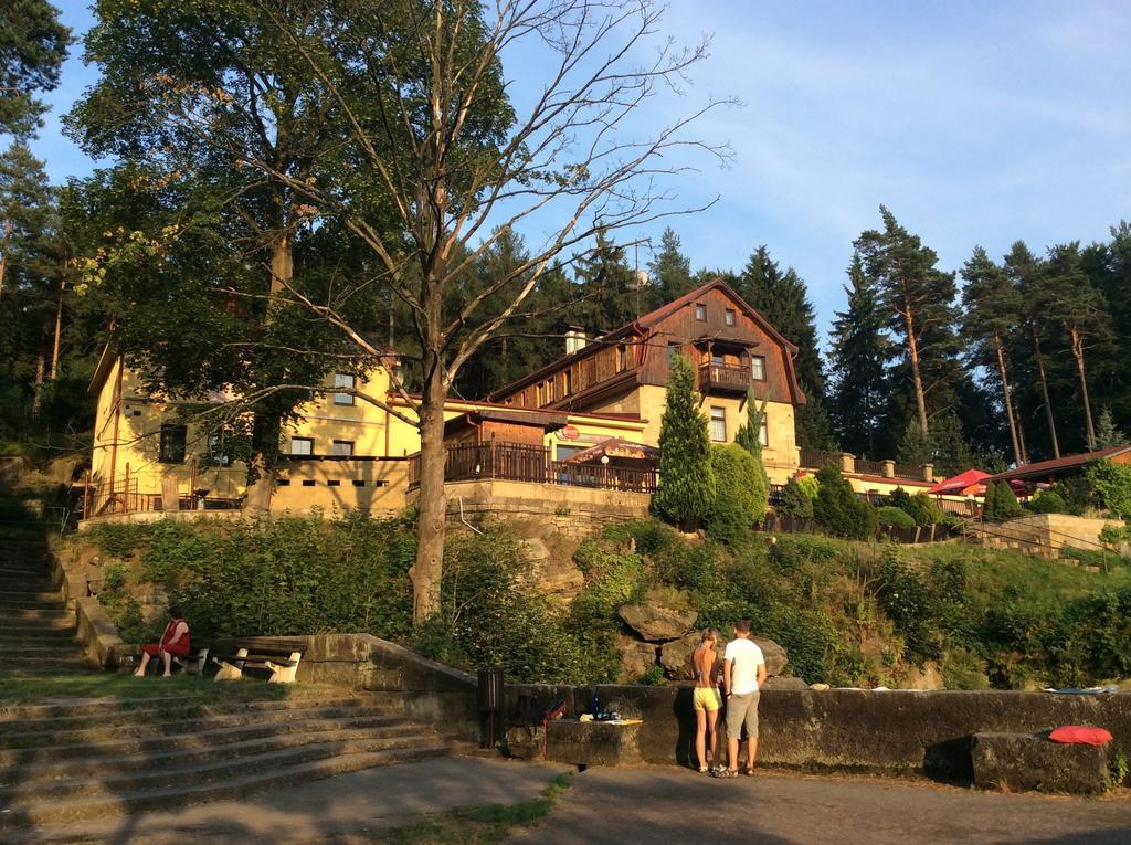 Hotel Garni Belveder 赫任斯科 外观 照片