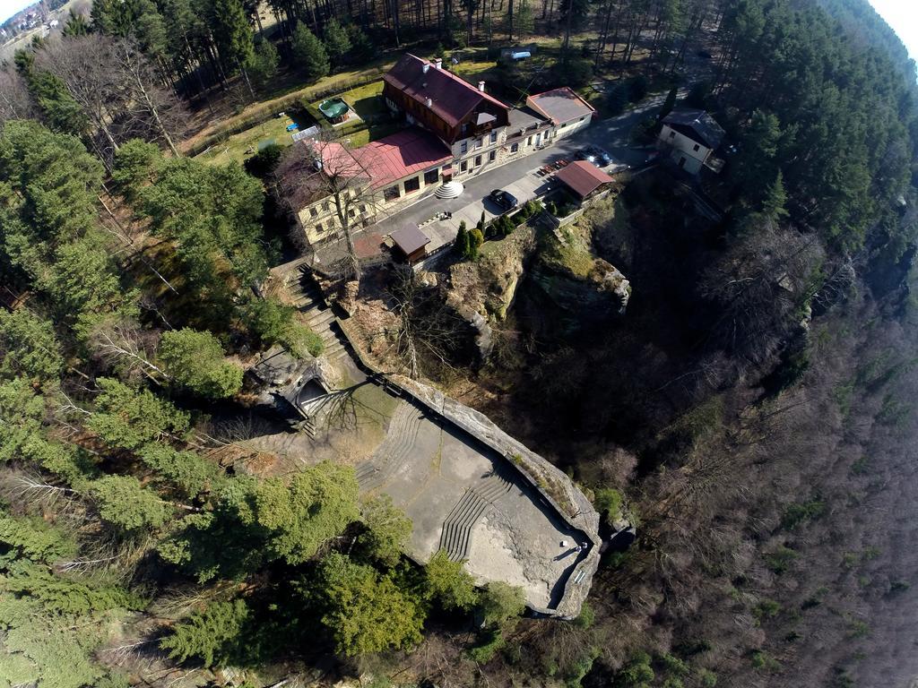 Hotel Garni Belveder 赫任斯科 外观 照片