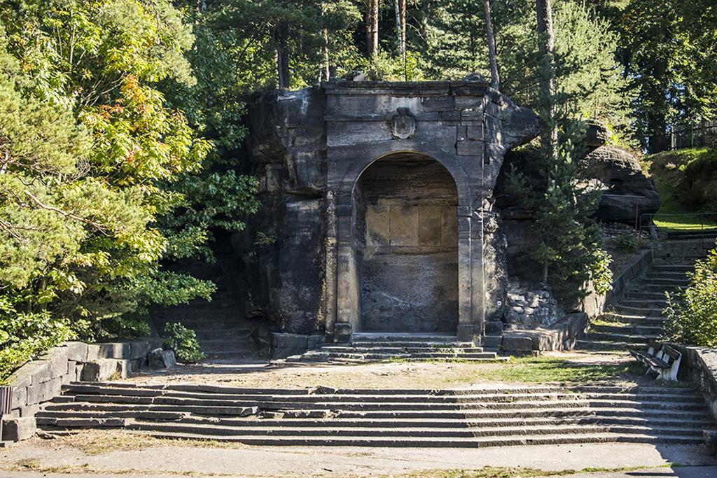 Hotel Garni Belveder 赫任斯科 外观 照片